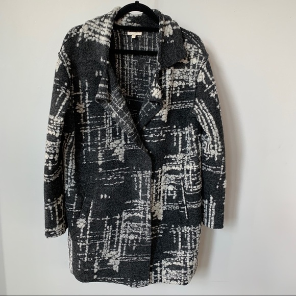 Mystree Wool Blend Snap Front Jacket Size M/L - Picture 1 of 8